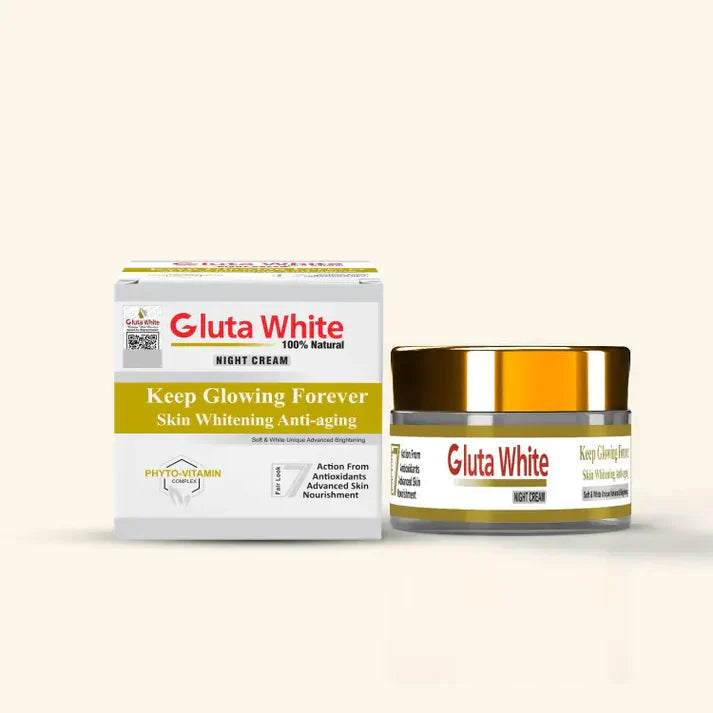 Gluta White Extreme Strong Light up And Anti-Aging Night Cream