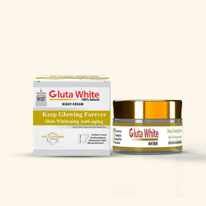 Gluta White Extreme Strong Light up And Anti-Aging Night Cream